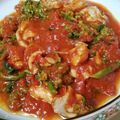 happypokka's cooksnap of when they made 鶏肉とブロッコリーのトマト煮込み.