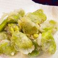 MizuhoBank's cooksnap of when they made ✿そら豆の天ぷら✿.