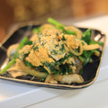 ぽっぽぺぺ's cooksnap of when they made 豚肉とニラの卵とじ.