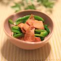 ぽっぽぺぺ's cooksnap of when they made お弁当に♪ハムとピーマンのカレー粉炒め.