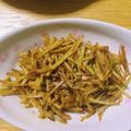 はっち～♪'s cooksnap of when they made ウドのきんぴら.