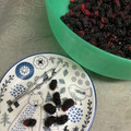 rantana's cooksnap of when they made 桑の実の下処理。軸の取り方.