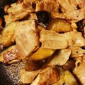 yamamori★'s cooksnap of when they made 豚ロースと茄子の甘酢にんにく.