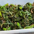 rynbaskets's cooksnap of when they made じゃこほうれん草.