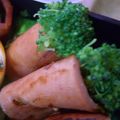 saki1010's cooksnap of when they made お弁当に★ハムで巻かれた!!ブロッコリー.