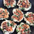 ちゃむ☆♬04's cooksnap of when they made ニラとはんぺんのもちふわ焼き.