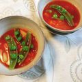 yesmama's cooksnap of when they made トマトジュースで作る具沢山ﾐﾈｽﾄﾛｰﾈ.
