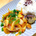 YUH♡ママ's cooksnap of when they made ご飯が進む！厚揚げとキャベツのキムチ炒め.