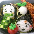 手抜き手間抜き母さん's cooksnap of when they made 　簡単　キャラ弁　鬼滅の刃.