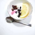 mamaRD's cooksnap of when they made ぶどうとオレンジのヨーグルト＊蜂蜜がけ.