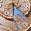 あかぴーー's cooksnap of when they made 焼きチョコプリンタルト.