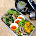 ルぴあ's cooksnap of when they made ほうれん草豚バラ丼.