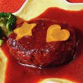 はなびより0814's cooksnap of when they made 赤ワインの煮込みハンバーグ♡.