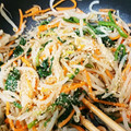 sa☆ku☆ra's cooksnap of when they made 超簡単　作り置き　もやしのナムル.