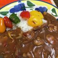 クックNVMERR☆'s cooksnap of when they made 市販ルウ不使用☆本格トマトハヤシライス.