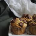 ＊ひなごはん＊'s cooksnap of when they made チョコレートチャンク ピスタチオマフィン.