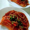 Jo～Jo～'s cooksnap of when they made ＊余った野菜で鮭の甘酢あんかけ＊.