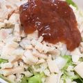 クックにくにく's cooksnap of when they made コンビニ食材で☆チキンと梅の旨塩うどん.