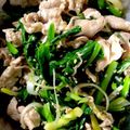 けけれれ's cooksnap of when they made ＊ほうれん草と豚肉のごまポンサラダ＊.