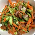 バードちゃん's cooksnap of when they made 水菜と人参ときゅうりの中華サラダ.