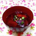 ｍａｒｉ♪'s cooksnap of when they made ほっこり簡単✿ビーツの赤だし✿.