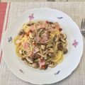 明日の風☆'s cooksnap of when they made 森の木こり風パスタ.
