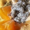 カクヨ's cooksnap of when they made チアシードでバナナプリン.