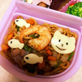 サイチョン's cooksnap of when they made お弁当に☆くっつかない焼きそば.