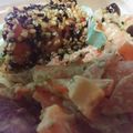 ねこはがき's cooksnap of when they made プチプチはじける！鮭のごままぶし.