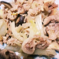 ムーニョロ's cooksnap of when they made 簡単美味しい！椎茸と豚肉のごま味噌炒め.