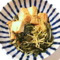 抹茶MILK's cooksnap of when they made 簡単！水菜と厚揚げのサッと煮。.