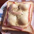 なーなちゃん's cooksnap of when they made 元気もりもり☆カニカマトマトトースト.
