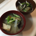 ポークの嫁's cooksnap of when they made ほっこり簡単◎なすと厚揚げの具沢山みそ汁.