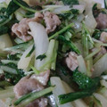 Ｍぱん's cooksnap of when they made 3分で完成♪豚肉と水菜のオイマヨ炒め.