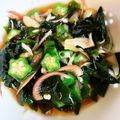˚✧₊⁎ゆう˚✧₊⁎'s cooksnap of when they made 夏の酢の物 ワカメ、ミョウガ、おくら！.