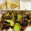 さっつぁん0072's cooksnap of when they made 青梗菜と牛肉のオイスターソース炒め.