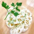 クックight☆'s cooksnap of when they made レンジで簡単！シャキシャキ洋風酢レンコン.