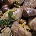 sæki's cooksnap of when they made 鶏レバーでさっぱり！ニラレバ炒め♪.