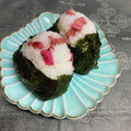 rantana's cooksnap of when they made Rhubarbの塩漬けおにぎり.