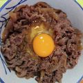 とみぃ11's cooksnap of when they made 肉マニア考案の牛丼！肉をがっつきまくれ！.