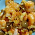 momoazeru's cooksnap of when they made ✿お弁当に♡簡単♡えびのケチャップ炒め✿.