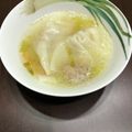 あかめレンジャー's cooksnap of when they made 白菜餃子のシャンタンスープ.