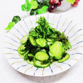 Dellaたん's cooksnap of when they made 【簡単副菜】きゅうりとワカメの酢の物.