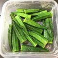 テイルテイル's cooksnap of when they made オクラの白だし漬け.