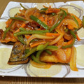 aiwee's cooksnap of when they made ☼焼きサバと野菜の甘酢炒め.