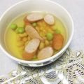 めみたん☆'s cooksnap of when they made 簡単･時短･包丁いらずの楽チンスープ.