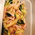クックT8ENVH☆'s cooksnap of when they made ハム・もやし・きゅうりのあえ物.