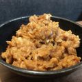 クックWBD9VE☆'s cooksnap of when they made グラノーラで！きなこ大豆のネギ肉味噌風.