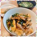 nakamucchi's cooksnap of when they made 簡単☆あんかけニラ玉丼.