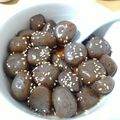 ⭐悠優ママ⭐'s cooksnap of when they made 玉こんにゃくの甘辛炒め.